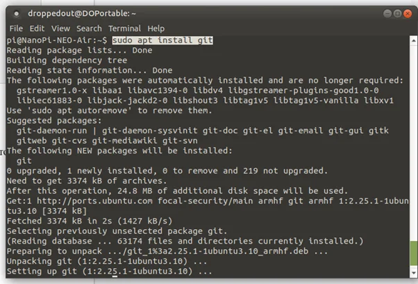 Терминал LINUX