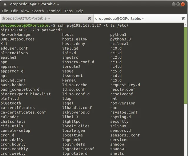 Терминал LINUX