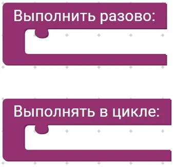 Далее можно использовать различные комбинации блоков и создавать