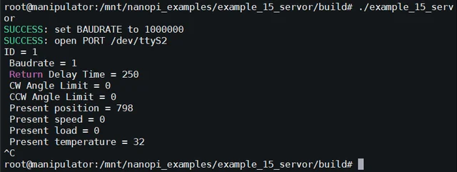 Рис. 6.15. Пример выполнения проекта «example_15_servor»